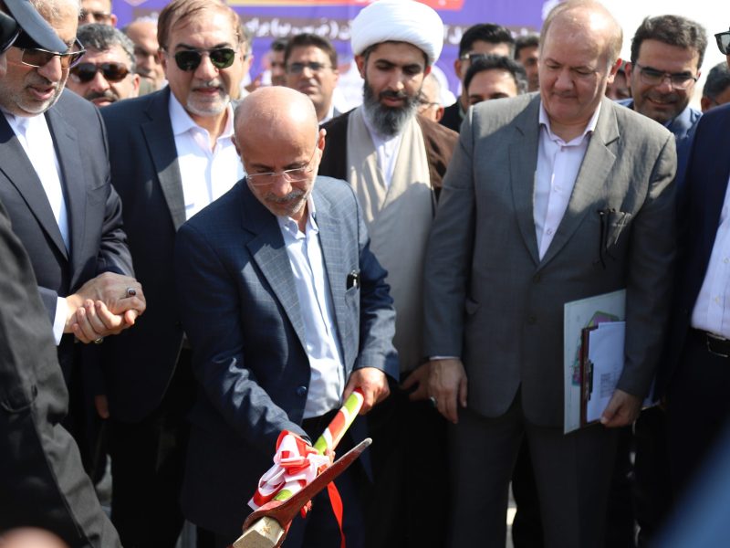 کلنگ زنی مجتمع پتروشیمی سیگلو-آقای فتاحی